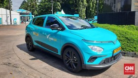 Taksi Online Vietnam Muncul di Indonesia, Pakai Mobil Listrik Vinfast