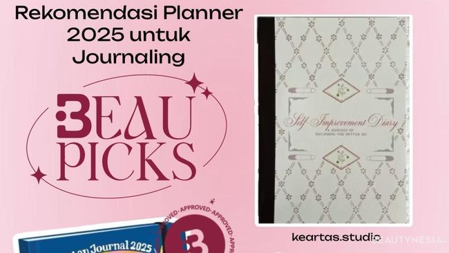 BeauPicks: 5 Rekomendasi Planner 2025 untuk Journaling