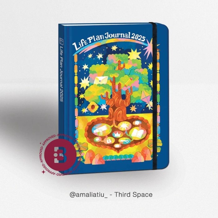 Journal 2025 Planner Special Artist Collaboration (Third Space)