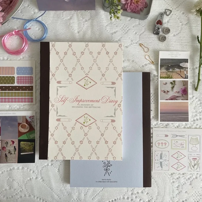 keartas.studio Self-Improvement Diary & Journaling Set in Collaboration with Kana Zahra