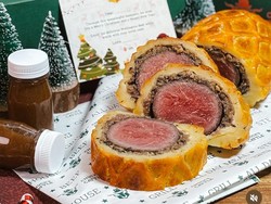 Selain Cake, Ada Hampers Beef Wellington dan Pempek Buat Natal
