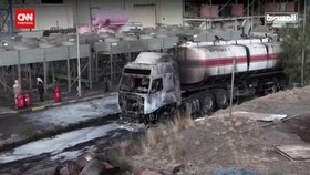 VIDEO: Israel Balas Houthi, Serang Pelabuhan dan Ibu Kota Yaman