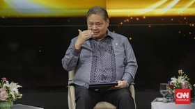 Airlangga soal Rupiah Diramal Jeblok ke Rp16.500: Lihat 31 Desember