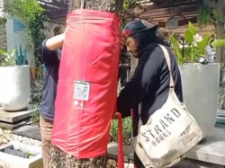2 Seniman Jimbaran Hadirkan Karya Seni I am a Tree, Soroti Deforestasi