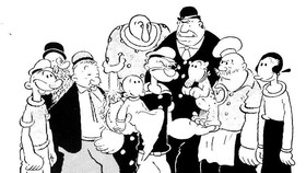 Popeye dan Tintin Versi Awal Bebas Dipakai Publik Mulai 2025