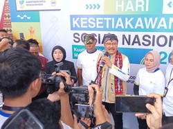 Mensos Perkuat Solidaritas Sosial di Lampung Lewat Rangkaian Kegiatan HKSN