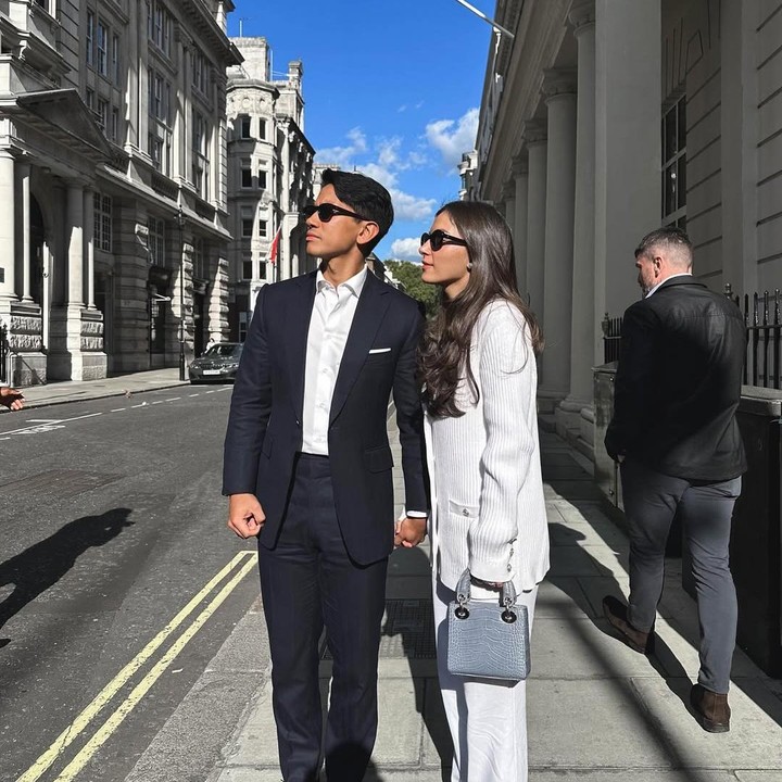 <p>Anisha Rosnah Adam merupakan cucu dari Penasihat sultan, Penin Dato Awang Isa Awang Ibrahim. Sementara kakak kandung Anisha, Danial Deen Isa Kalebic, merupakan teman dekat dari Pangeran Mateen. (Foto: Instagram @tmski)</p>