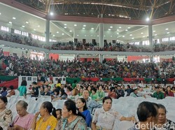 Umat Kristiani Antusias Ikuti Perayaan Puncak Natal Oikumene 2024 Sumut