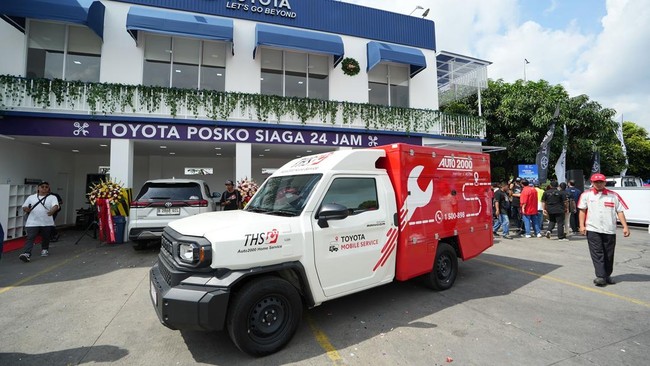 Sebanyak 15 posko mudik Toyota beroperasi 24 jam mulai 27 Maret hingga 6 April.