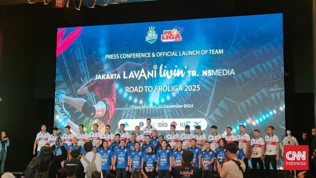 Jakarta LavAni Livin Transmedia resmi diluncurkan untuk mengarungi Proliga 2025 dengan target kembali merebut gelar juara.