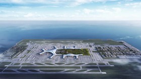 China Bangun Bandara Terbesar Dunia di Pulau Buatan