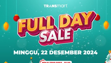 Transmart Full Day Sale Kembali Hadir, Diskon Sepeda Listrik hingga Minyak Goreng