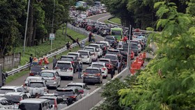 Jadwal Pembatasan Kendaraan Puncak-Cipanas, Truk-Bus Dilarang Lewat