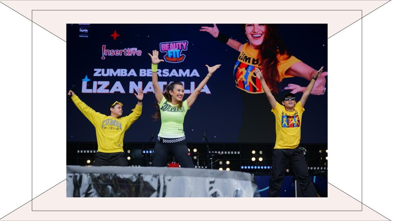 Liza Natalia, Zumba, dan Hal Baik di Sekitarnya