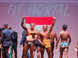 Pedangdut Rizki dan Ridho Kini Jadi Juara di Ajang Binaraga Internasional