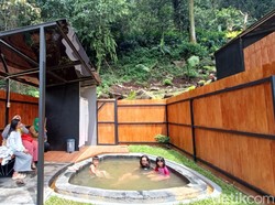 Usai Direvitalisasi, Pancuran 7 Baturraden Banyumas Mirip Onsen Jepang