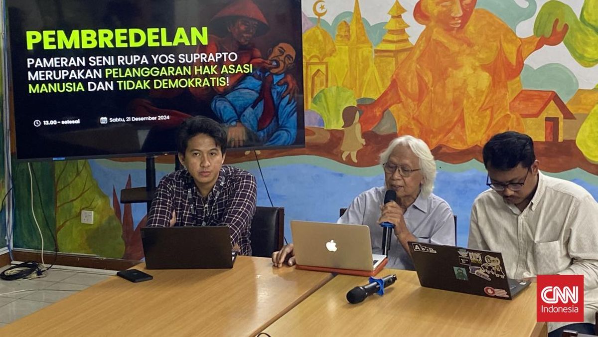 Yos Suprapto Bakal Ambil Langkah Hukum Buntut 'Pembredelan' Pameran