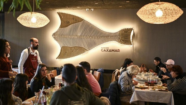 FOTO: Ikan Cod Asin Jadi Sajian Natal Khas Portugal