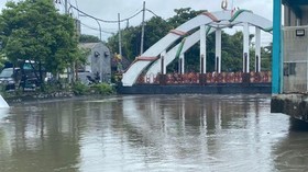 Banjir Rendam Sejumlah Kawasan di Kuta Bali