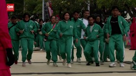 VIDEO: Permainan Red Light Green Light Squid Game 'Gemparkan' GBK