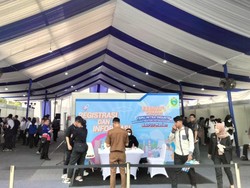 Ratusan Pengunjung Padati Job Fair BBPVP Medan