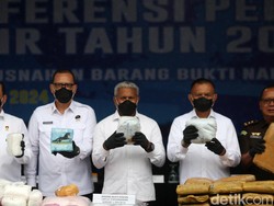 BNN Sita 710 Kg Sabu hingga 2.178 Kg Ganja dari 618 Kasus Narkoba Selama 2024