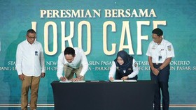Kolaborasi BRI & KAI Hadirkan Transaksi Digital di Loko Cafe dan Resto