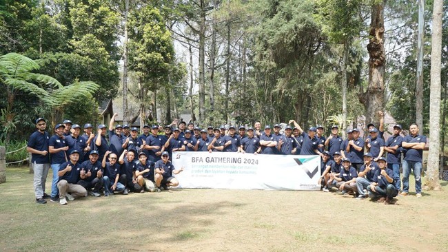 BFA Gathering 2024 mencakup pelatihan peningkatan skill komunikasi ke konsumen fleet dan langkah-langkah tepat problem solving yang dihadapi konsumen fleet.