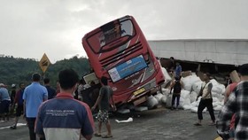 4 Orang Tewas dalam Kecelakaan Bus Pelajar SMP di Tol Pandaan-Malang