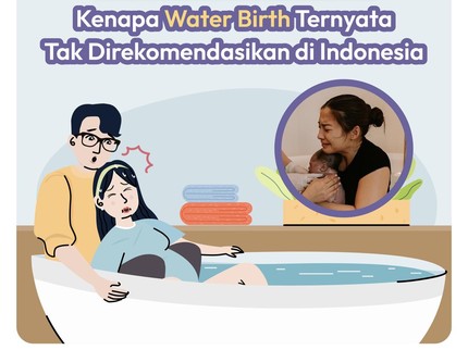 Dijalani Nikita Willy, Kenapa Water Birth Ternyata Tak Direkomendasikan di Indonesia