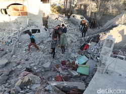 Israel Serang Sekolah di Jabalia Gaza, 8 Orang Tewas