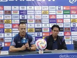 Pelatih Persita Ribut Usai Kalah Lawan Persib