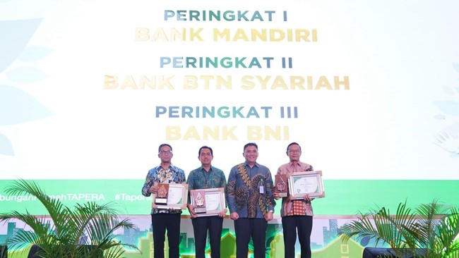 Bank Mandiri berkomitmen mendukung program 3 juta rumah melalui optimalitasi FLPP dan mendapat predikat terbaik sebagai bank penyalur FLPP terbaik 2024.