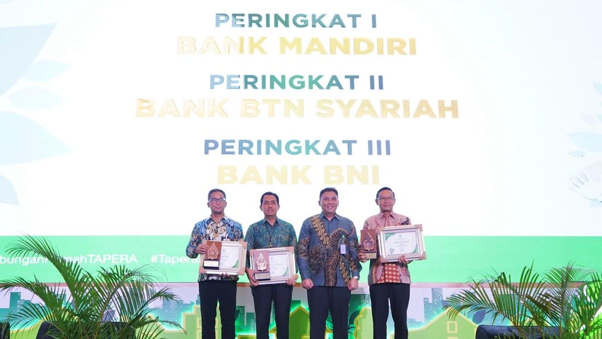 Dukung Program 3 Juta Rumah, Bank Mandiri Penyalur FLPP Terbaik 2024