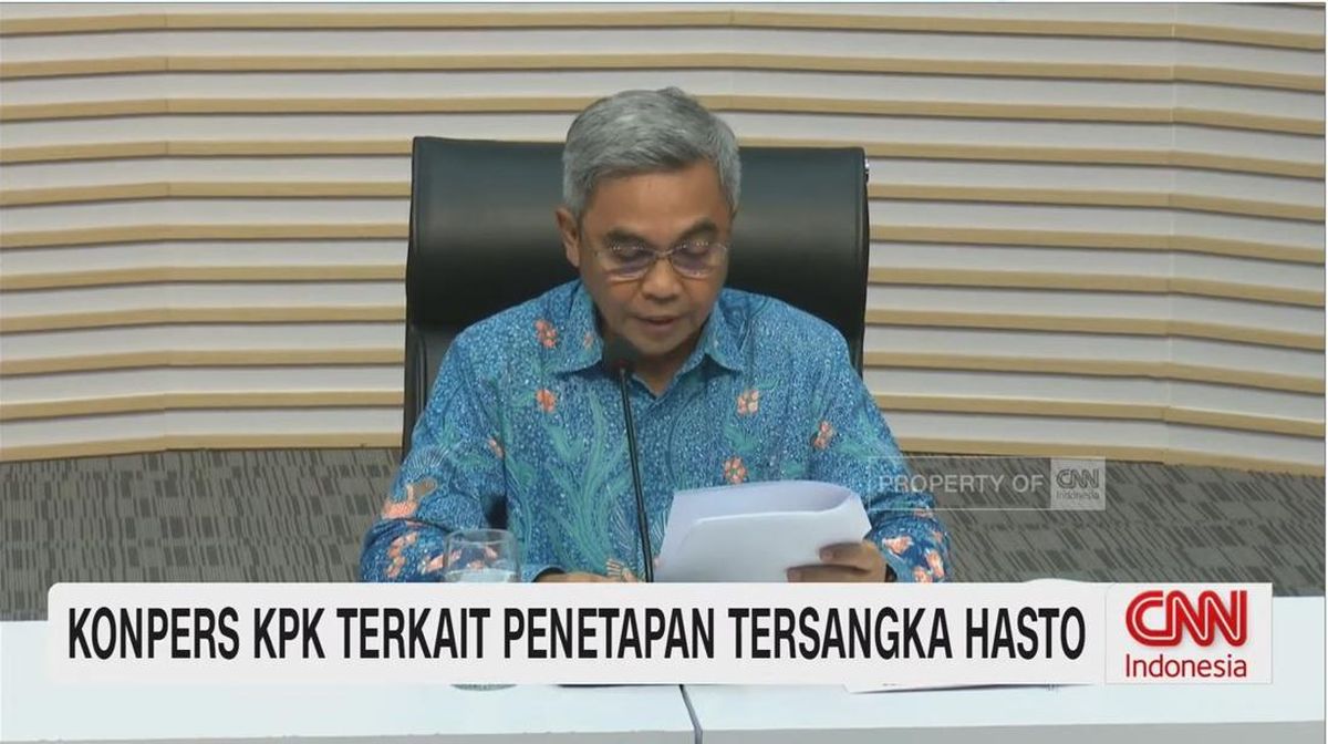 VIDEO: Konpers KPK Terkait Penetapan Tersangka Hasto Kristiyanto