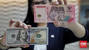 Rupiah Terkapar di Rp16.488 Sore Ini