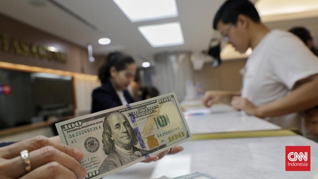 Rupiah ditutup di level Rp16.361 per dolar AS Kamis (13/2). Mata uang Garuda naik 15 poin atau plus 0,09 persen dibandingkan penutupan perdagangan sebelumnya.
