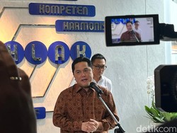 Erick Thohir Sebut Smelter Freeport Beroperasi Lagi September 2025