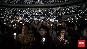 FOTO: Khidmat Natal Akbar Jabodetabek 2024 di Indonesia Arena
