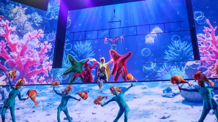 Pertunjukan The Briana Ice Princess di Trans Studio Cibubur