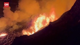 VIDEO: Inilah Erupsi Lava Dahsyat Gunung Kilauea Hawaii