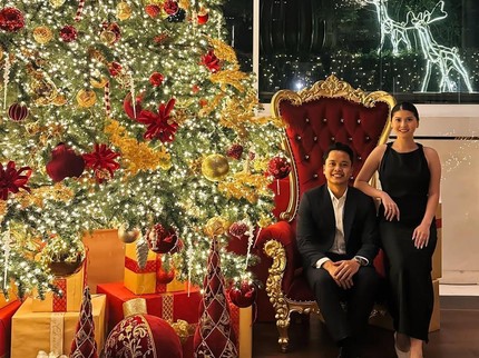 7 Pesohor Indonesia Rayakan Natal, Anthony Sinisuka Ginting Unggah Foto Bareng Istri
