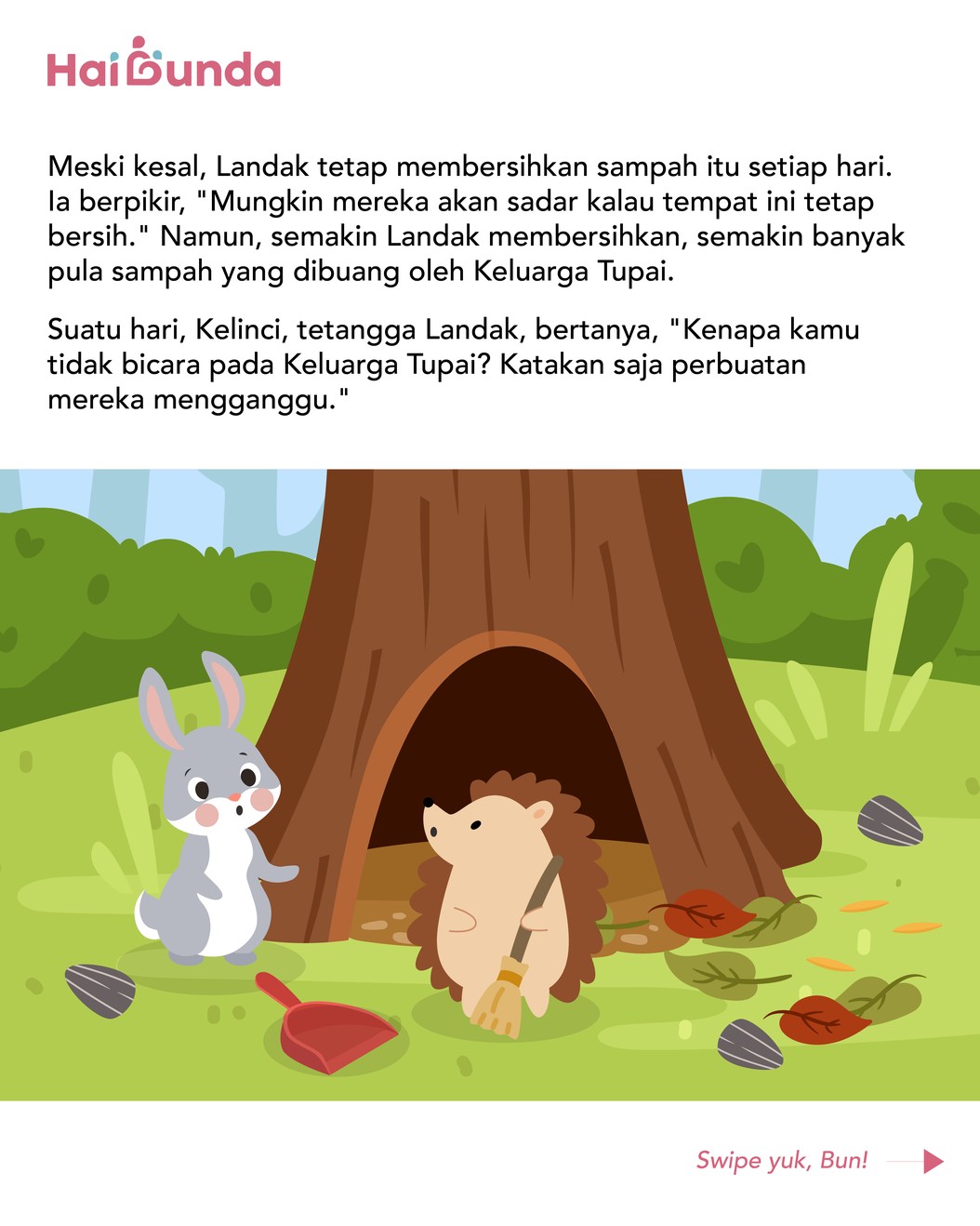 Cerita Fabel Pintu Kecil dan Sampah Berserakan Metanuccihubbia