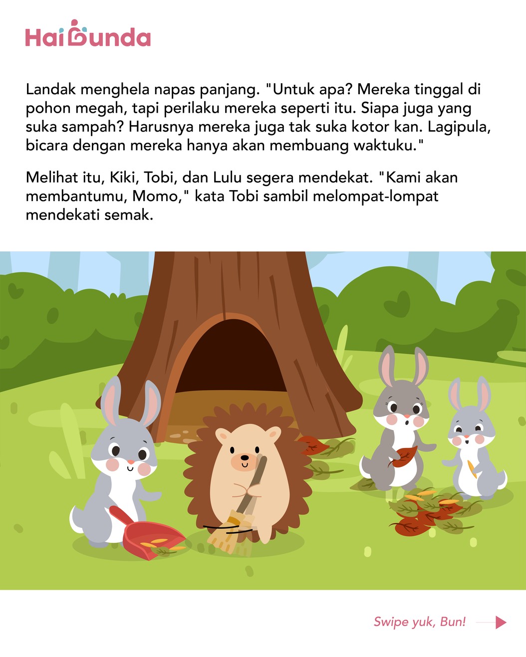 Cerita Fabel Pintu Kecil dan Sampah Berserakan Metanuccihubbia