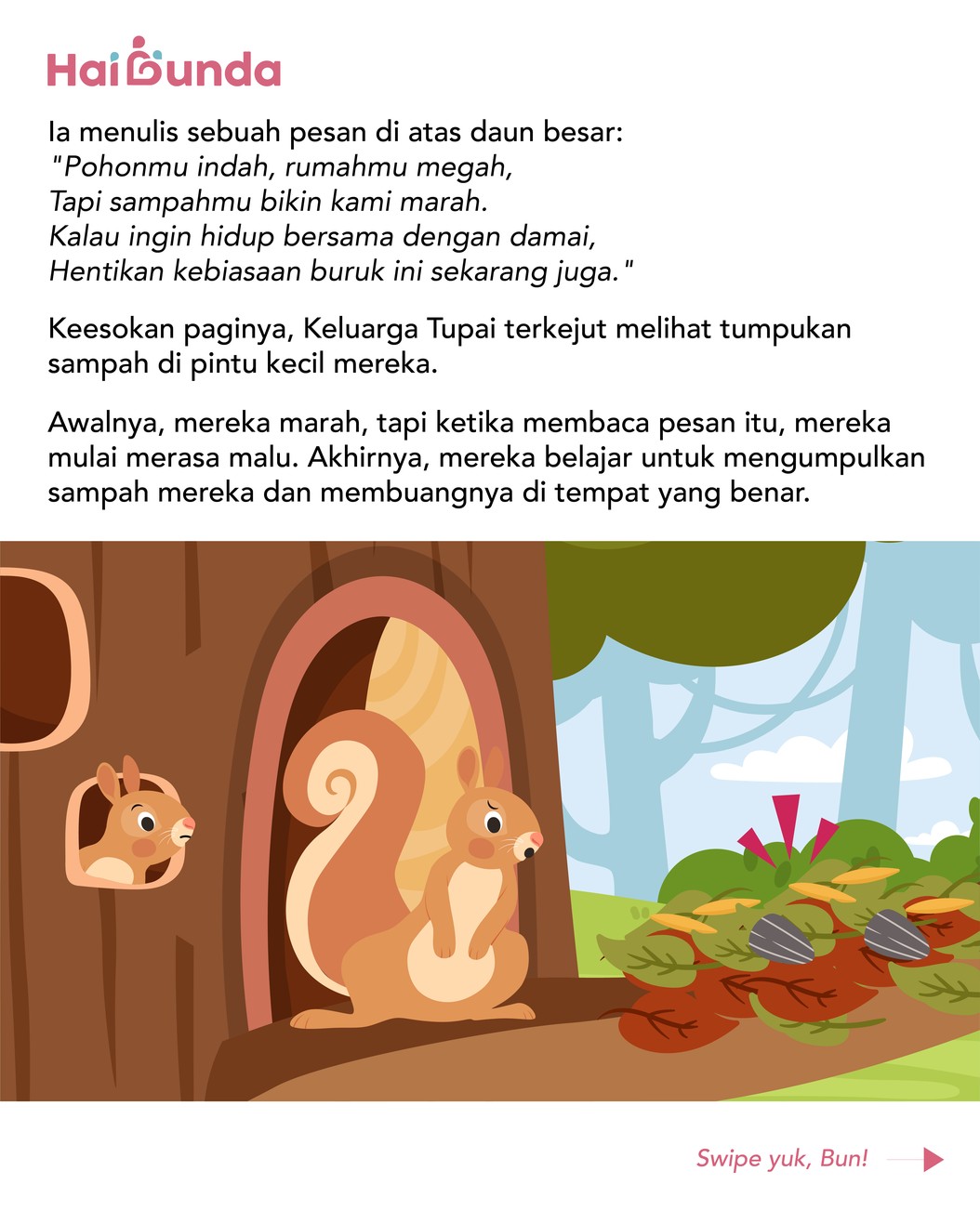 Cerita Fabel Pintu Kecil dan Sampah Berserakan Metanuccihubbia