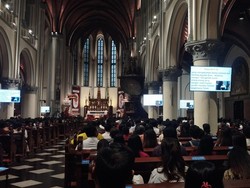 Gereja Katedral Jakarta Laksanakan Misa Umum Hari Raya Natal