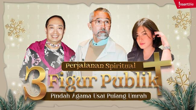 Perjalanan Spiritual 3 Figur Publik Pindah Agama Usai Pulang Umrah