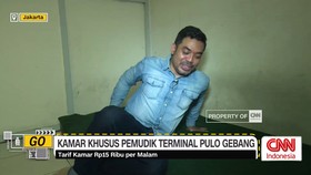 VIDEO: Kamar Khusus Pemudik Terminal Pulo Gebang