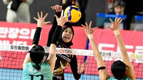 Megawati Raih MVP, Red Sparks Lanjutkan Rekor Fantastis