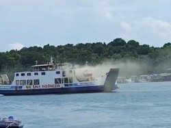 Fakta-fakta Kapal Roro Rute Bintan-Batam Terbakar saat Bersandar di Telaga Punggur
